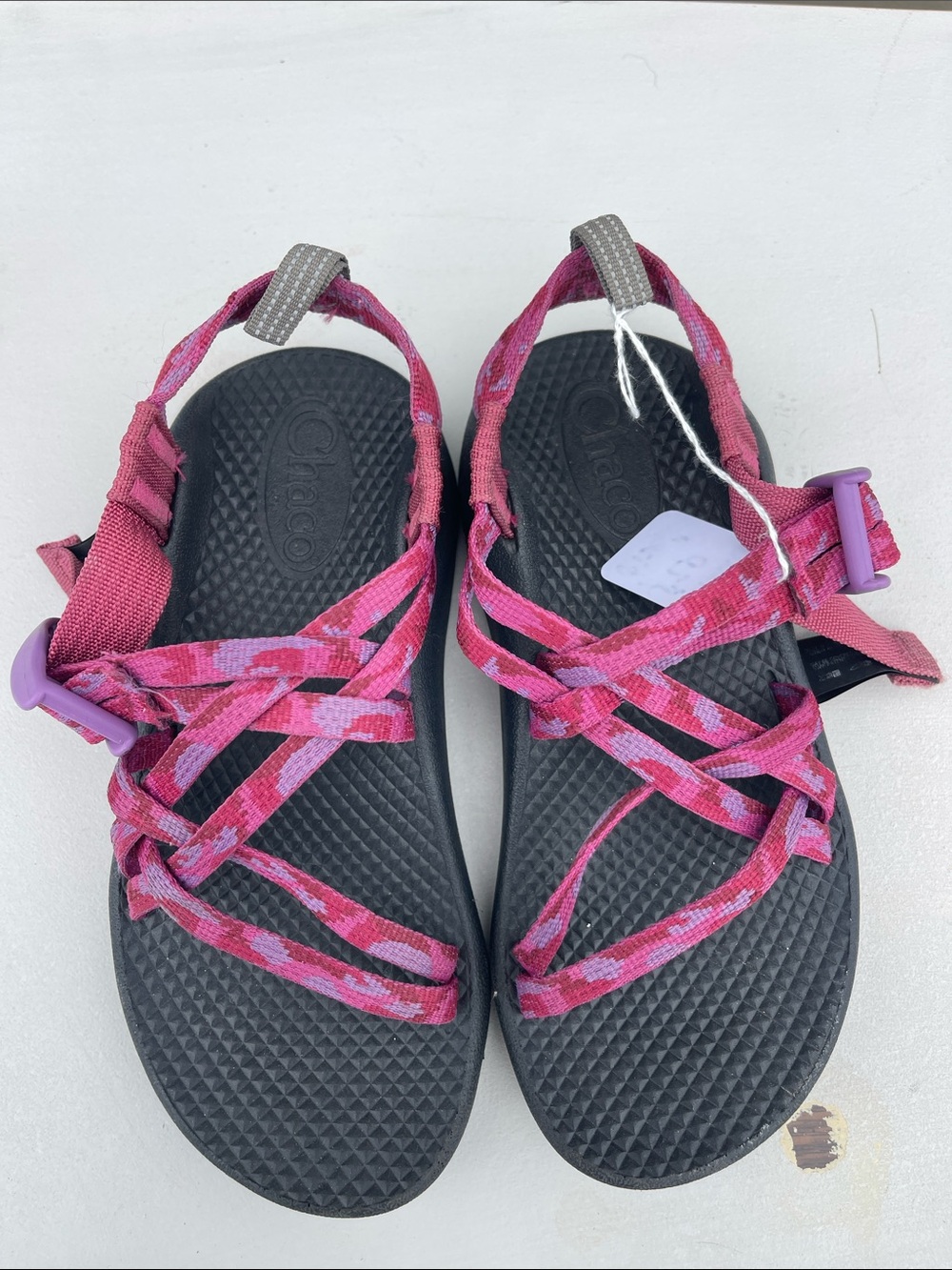Chaco Women's Strappy Sandal - Pink and Purple